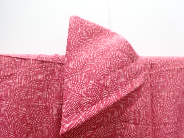  未使用品　鮫小紋着物